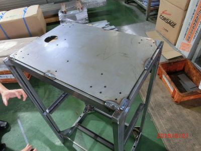 架台の製缶